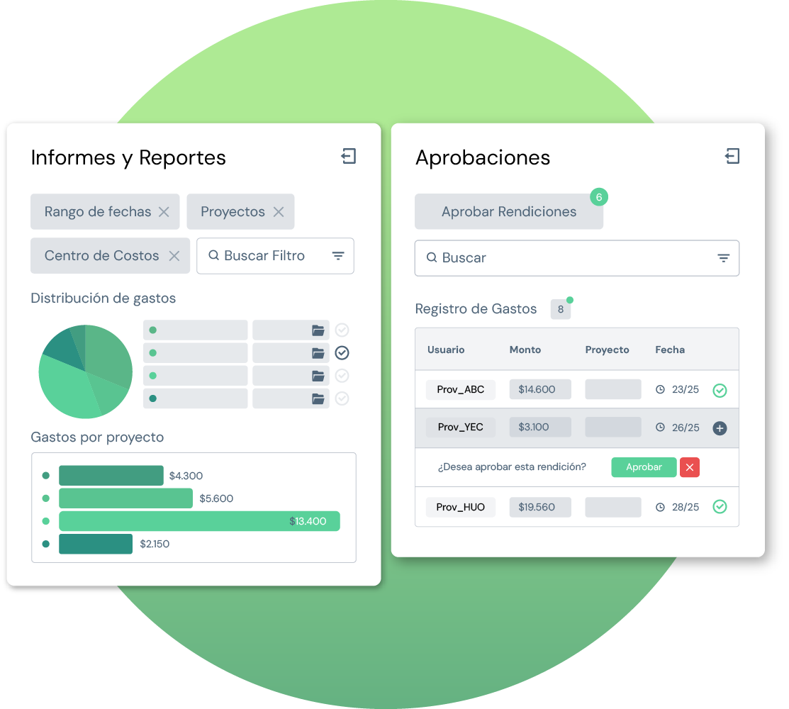 Portal de Gastos y Liquidación