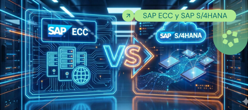 SAP ECC vs SAP S/4HANA: diferencias clave